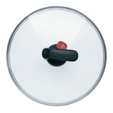  Крышка стеклянная с автоматическим клапаном Rondell 24 см TFG-24